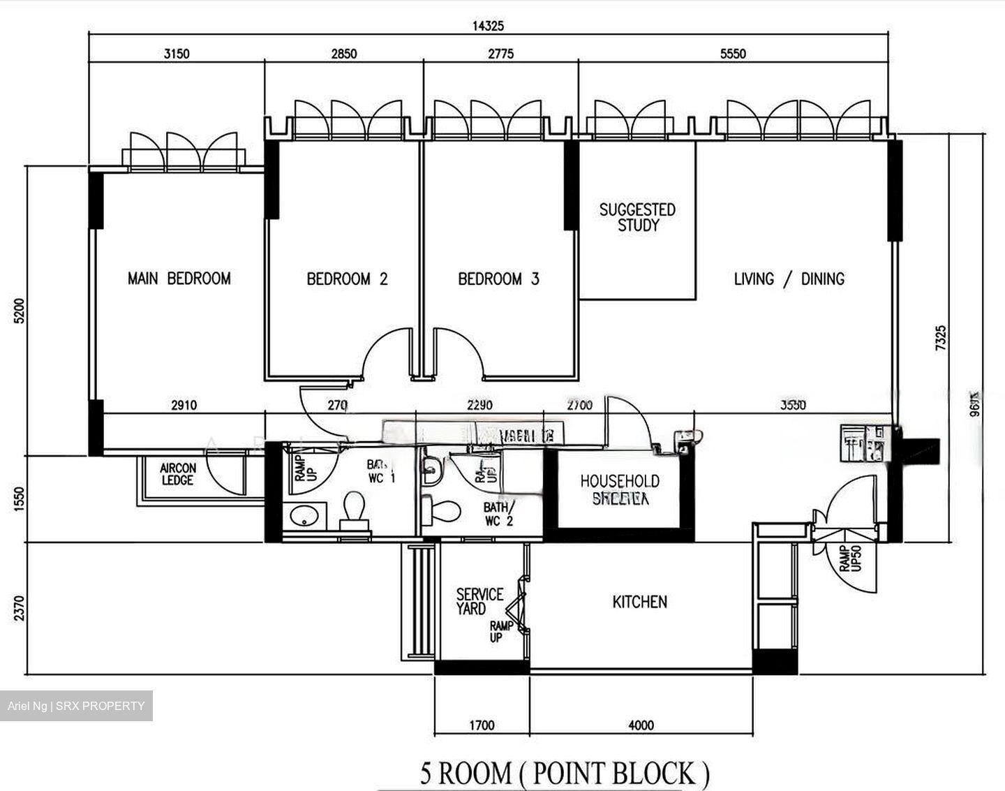 Blk 470C Hougang Parkview (Hougang), HDB 5 Rooms #497287831